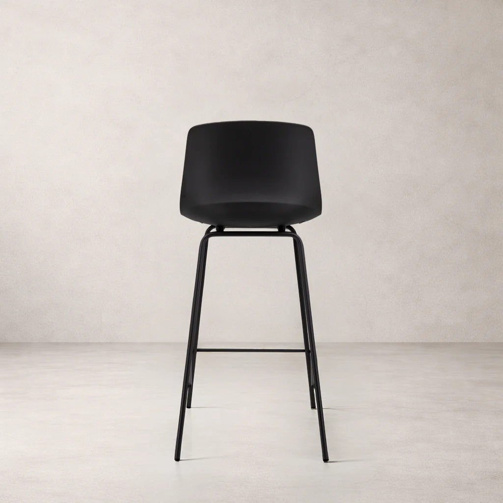 Agata Counter Stool - Black - Image 4