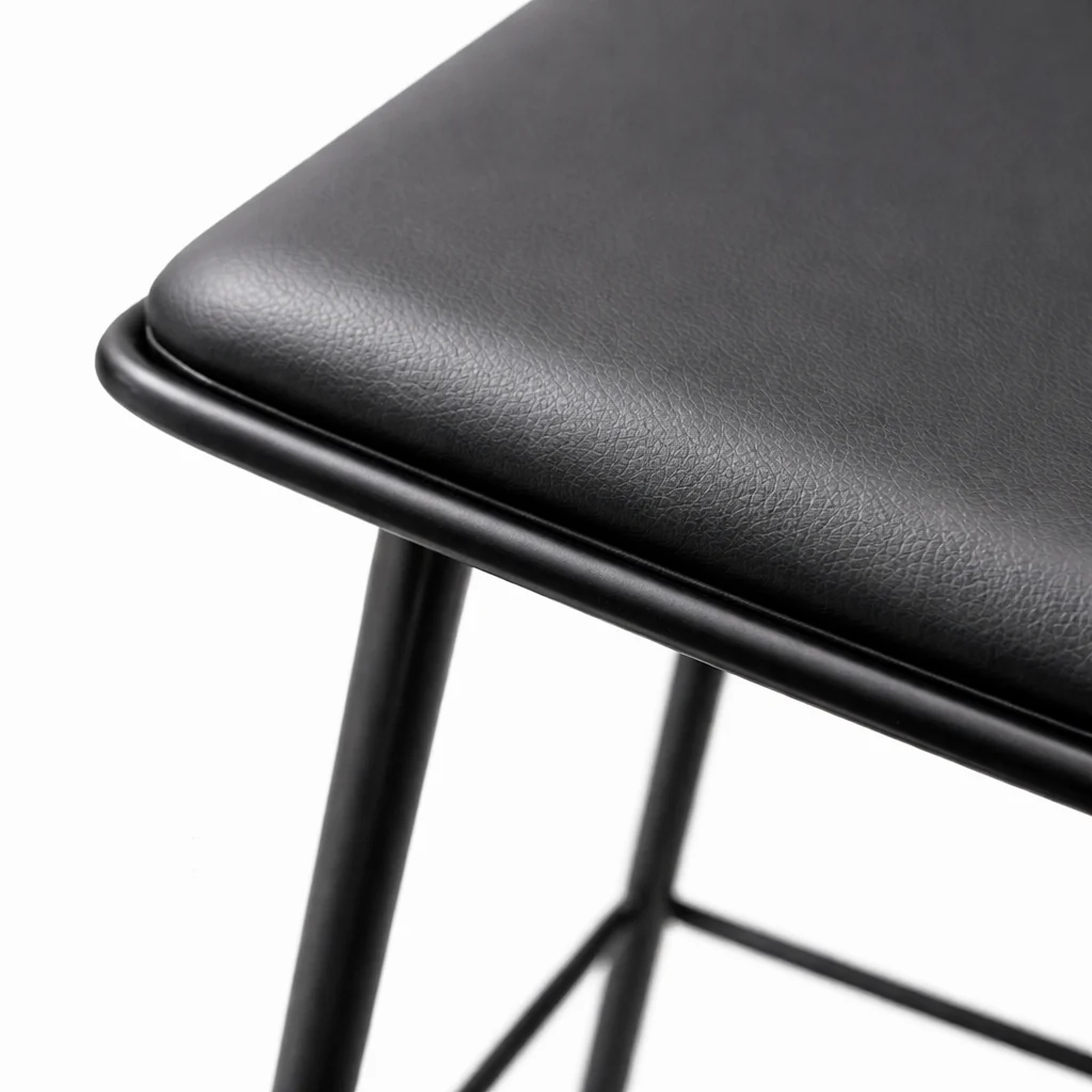 Agata Counter Stool - Black - Image 6