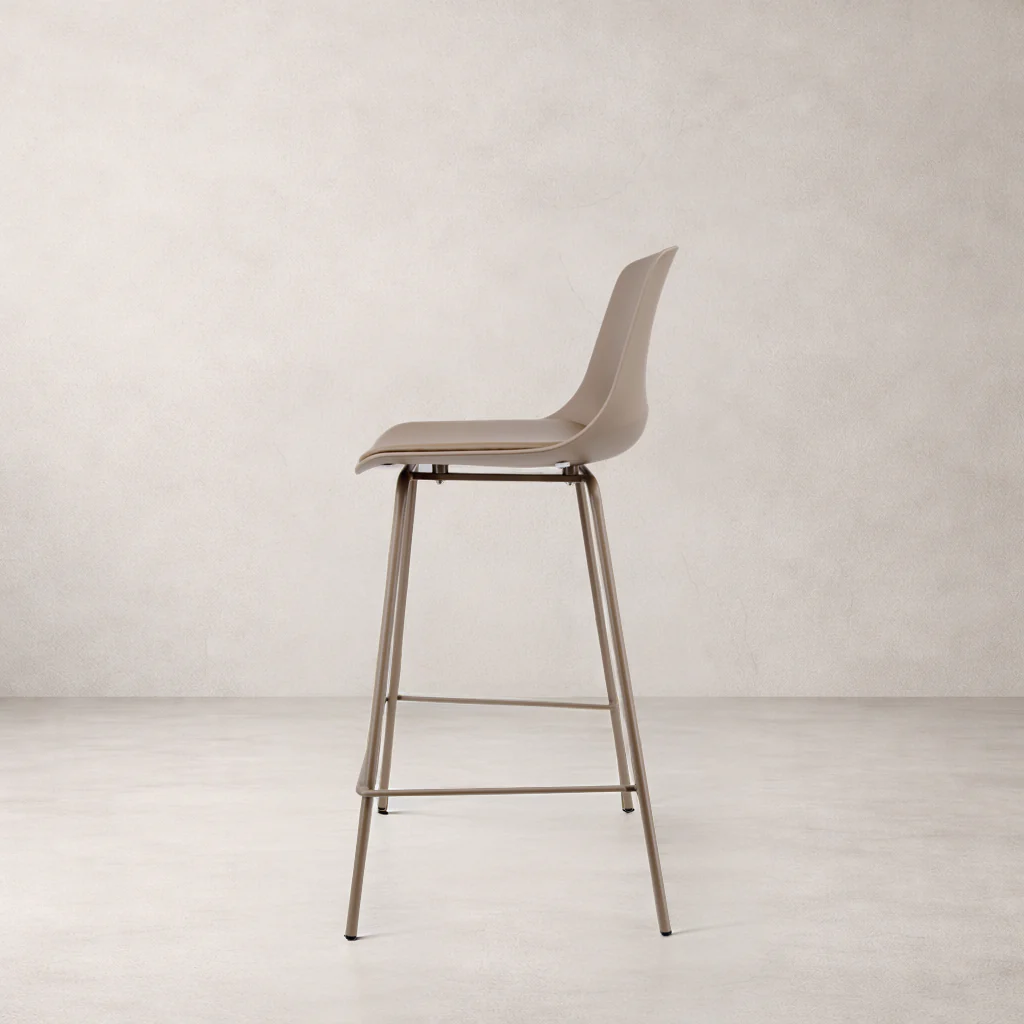Agata Counter Stool - Brown - Image 3