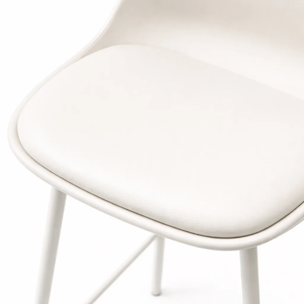 Agata Counter Stool - Neutral White - Image 5