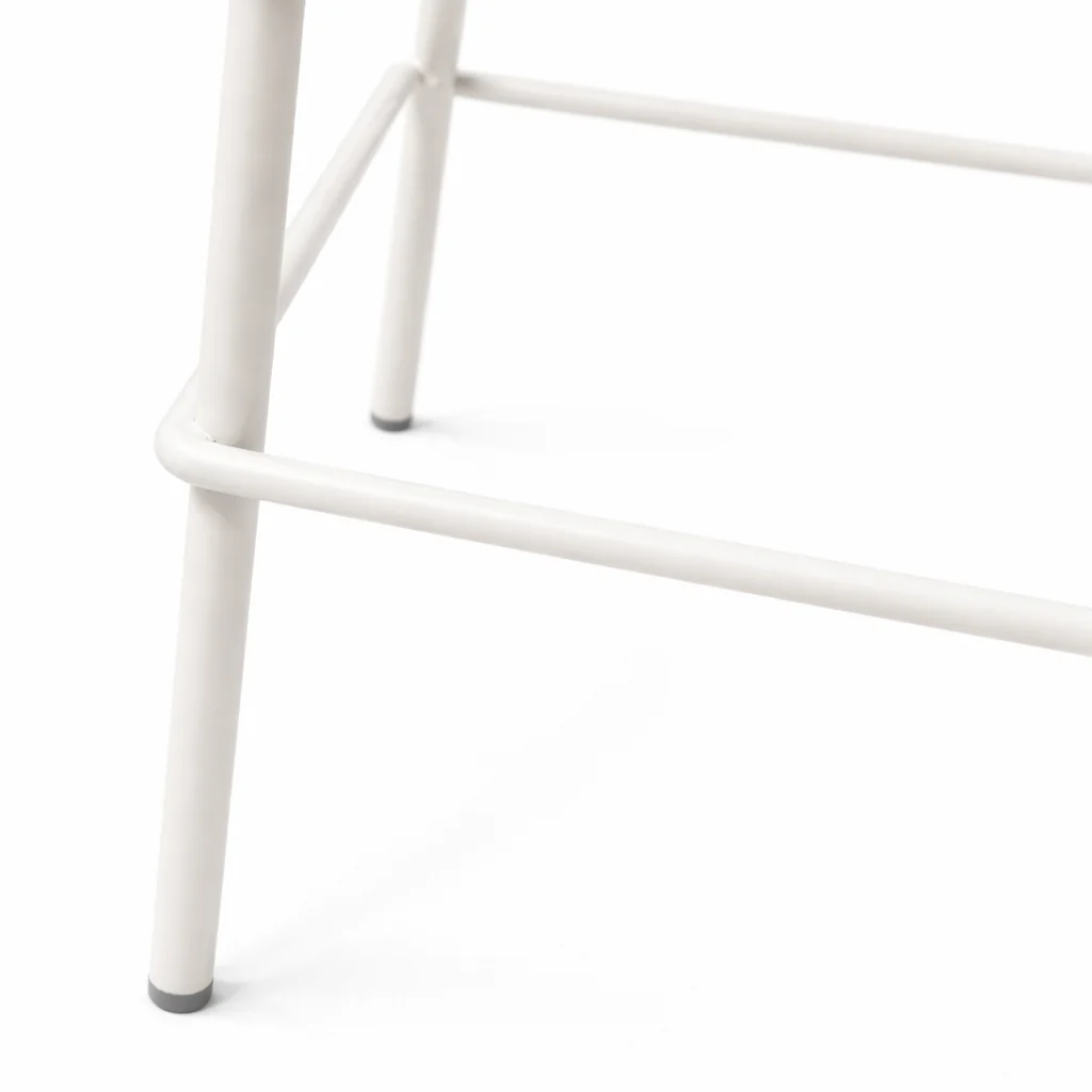 Agata Counter Stool - Neutral White - Image 6