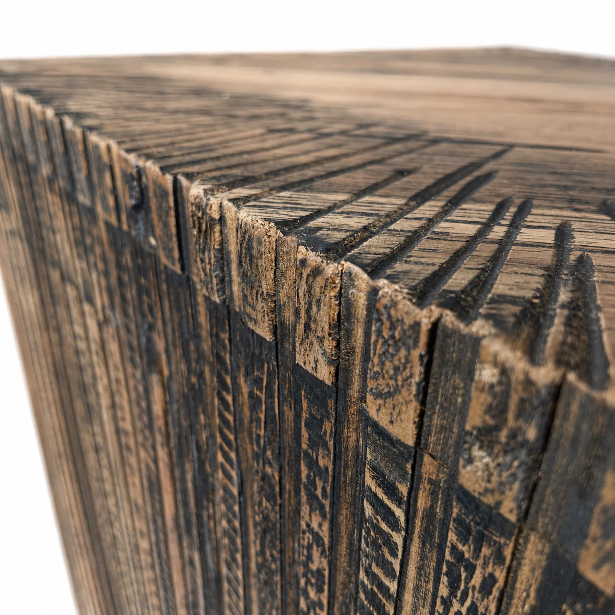 Banff Solid Teak Side Table - Image 6
