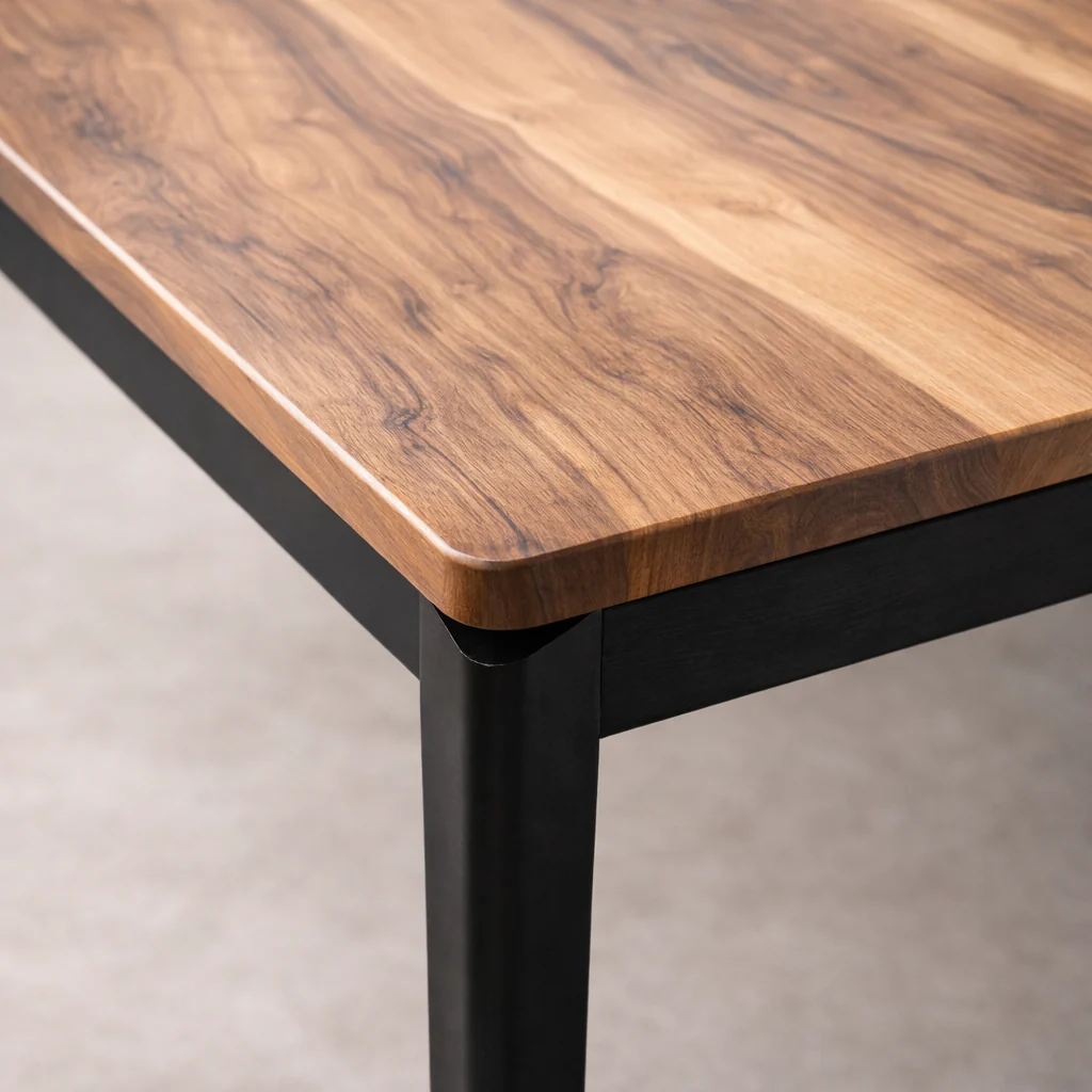 Everly 78.7" Dining Table - Rosewood - Image 3