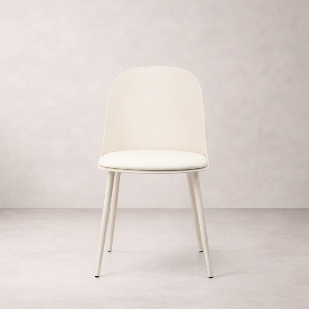 Matilda Dining Chair - Neutral White - Image 2