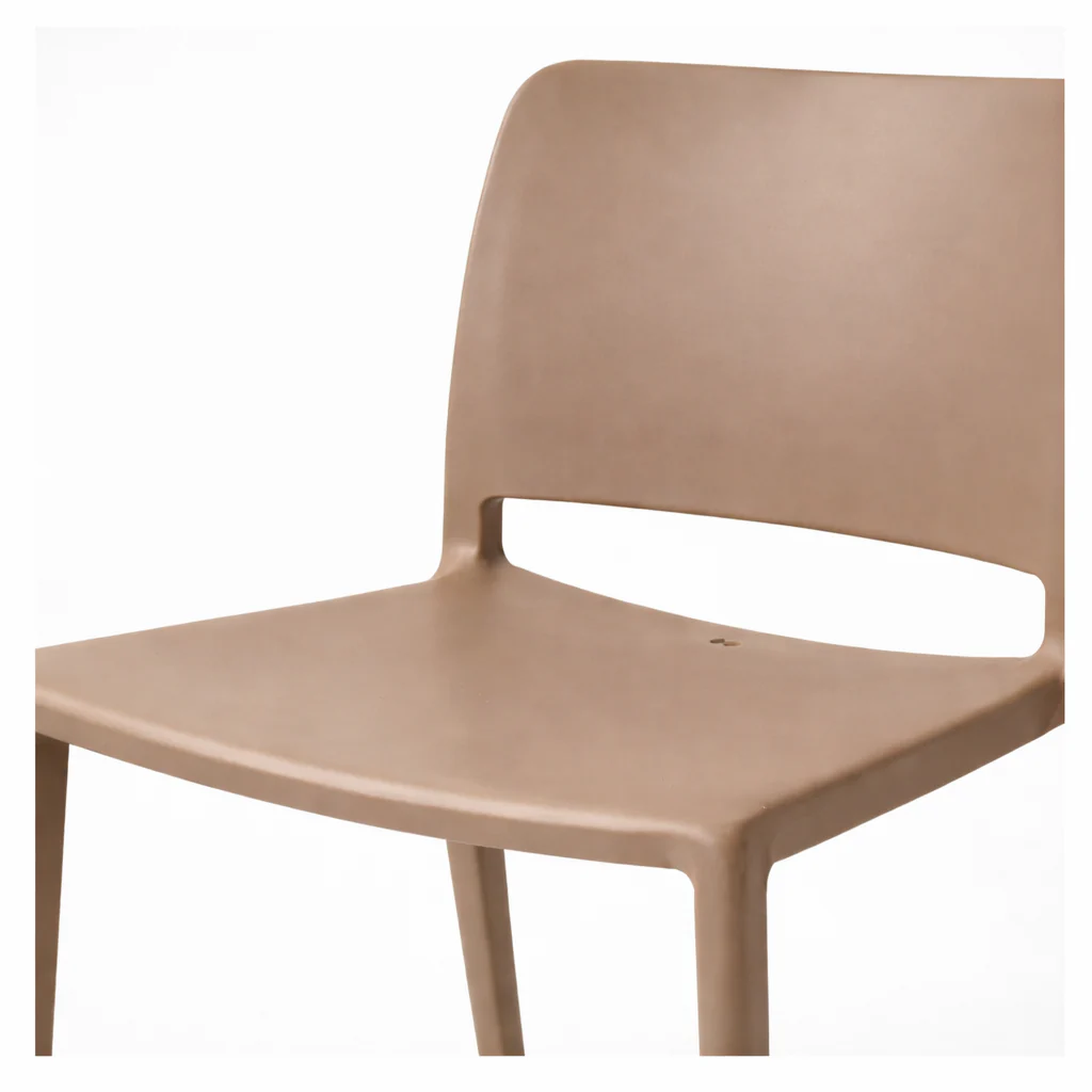 Pamela Stackable Dining Chair - Brown - Image 6