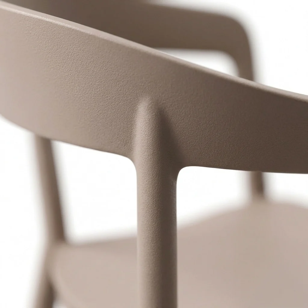 Ridge Stackable Dining Armchair - Brown - Image 6