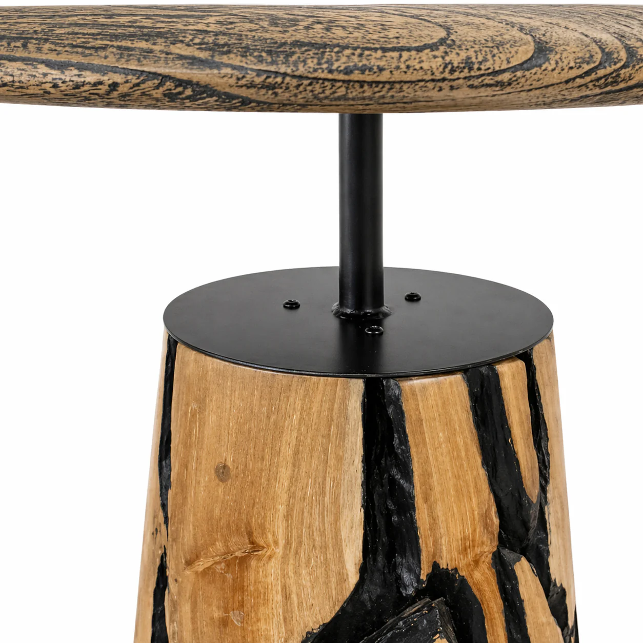 Tierra Solid Teak Root Side Table - Image 6