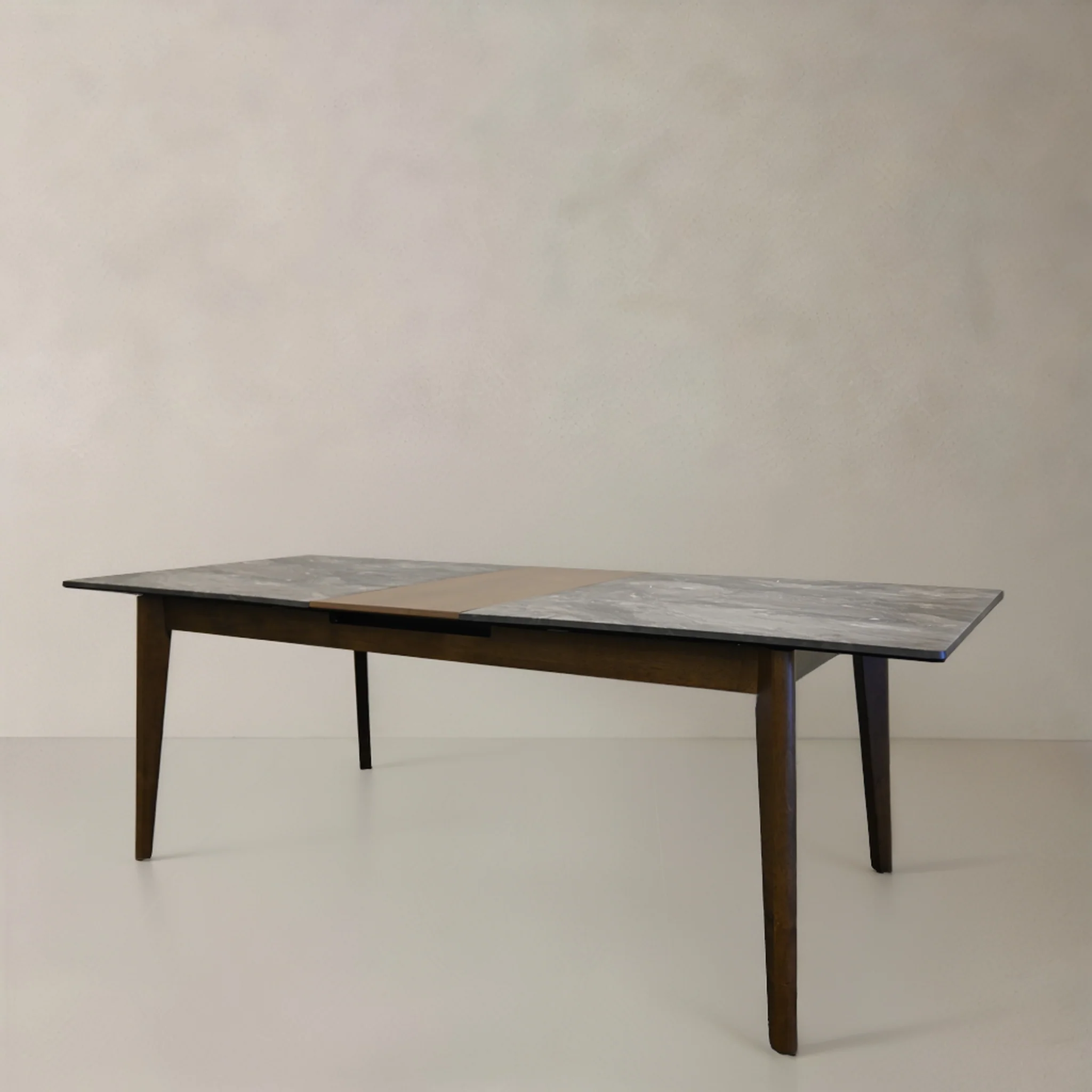 Versailles 71" - 87" Extendable Faux Marble Dining Table - Paladina - Image 3