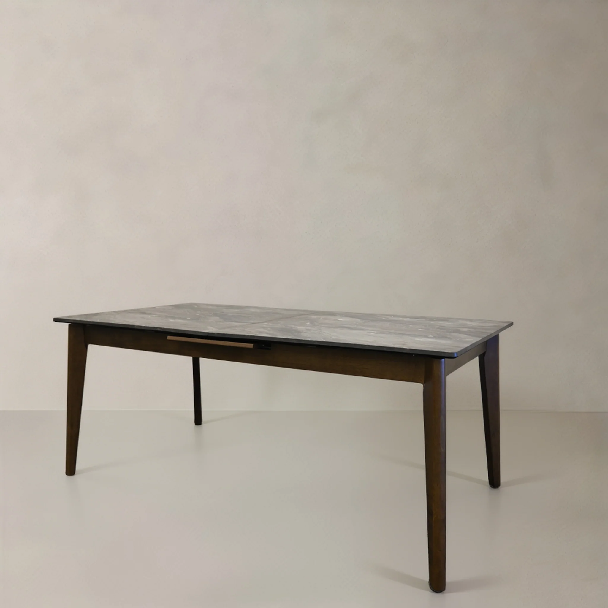 Versailles 71" - 87" Extendable Faux Marble Dining Table - Paladina - Image 4